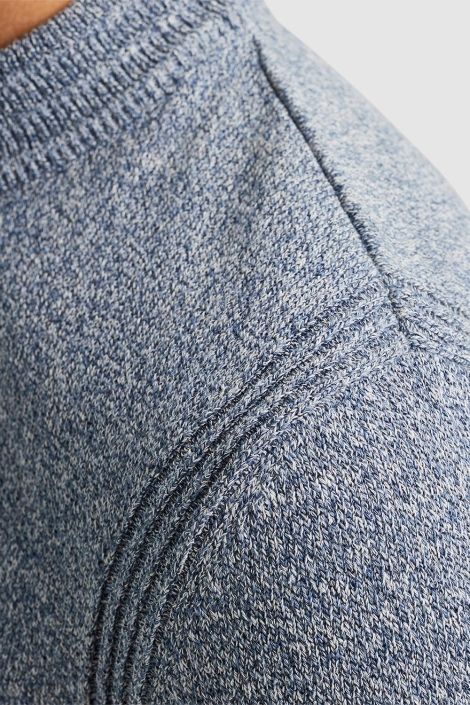 Cast Iron mock neck regular fit cotton mix
